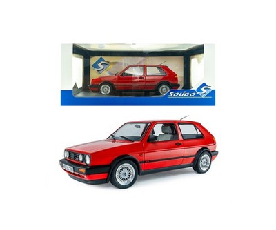 Solido 1:18 S1812701 VW Golf 2 GTI mars rot 1989 NEU OVP