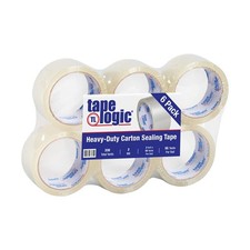 Tape Logic Heavy Duty Packing Tape 2 Inch X 55 Yds 1.6 Mil - 6 Hot Melt Clear