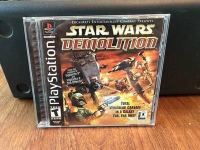 Star Wars Demolition PS1 Complete Black Label Mint Condition Clean