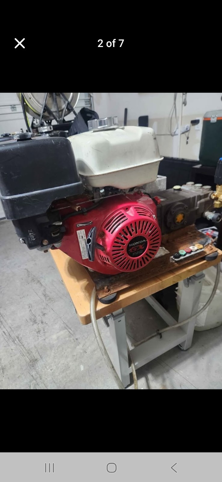 Industrial Power Washer 2500 Psi 5.5 GPM Gas Powered