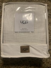 NWT Wanda UGG Natural 72" x 72" Shower Curtain 0889 00365 5 RN 72722