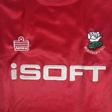 Rare Original Barnsley 2001/2002 Home Football Shirt Mens XL