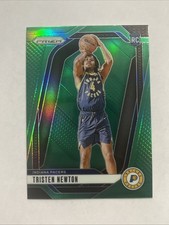 2024-25 Panini Prizm - Tristen Newton #261 Green Prizm (RC)