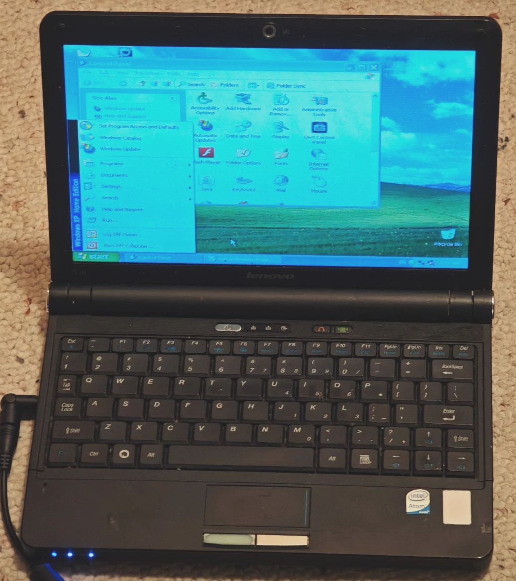 Windows XP Atom N270 SSD128GB 8.9型 Atom Intel Windows 1.6GHz, 1GB