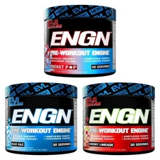 EVL ENGN Hardcore Fat Burning Pre Workout Energy Mix | CLUMPY - ANY FLAVOR