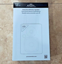 EOSP-622 Commercial Wireless Audio Dual Zone Speaker New In Box