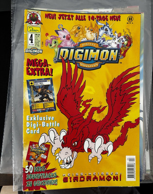 DIGIMON DIGITAL MONSTERS (deutsch) 4 DINO VERLAG 2000