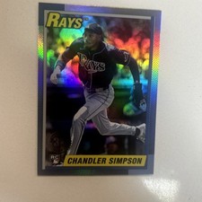 2025 Topps Update Series - 1990 Topps Baseball Chandler Simpson #U90-6 (RC)