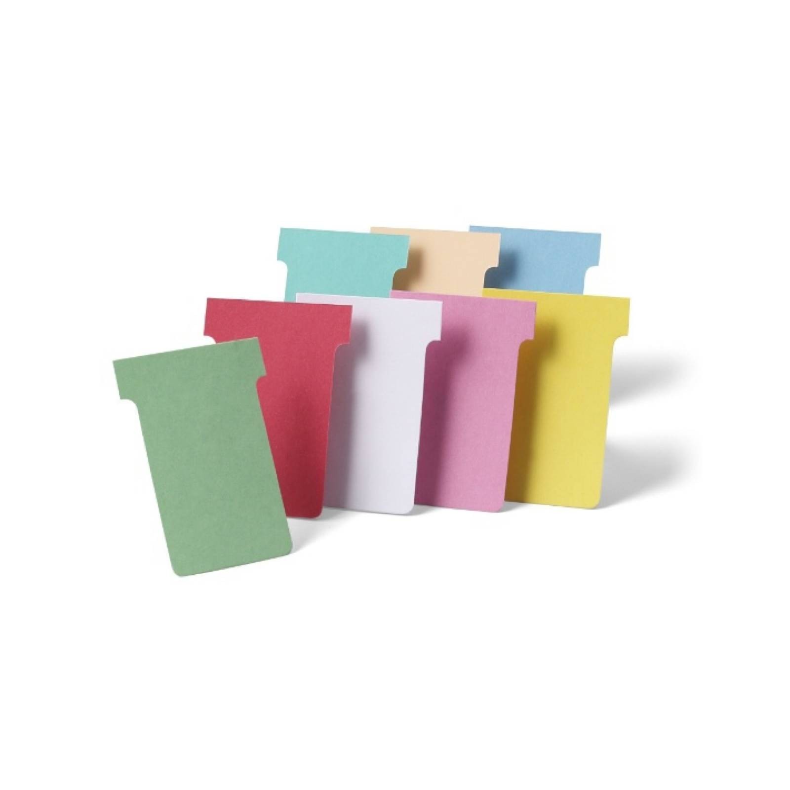 Nobo T-Cards Size 2 Yellow Pack of 100 (2002004)
