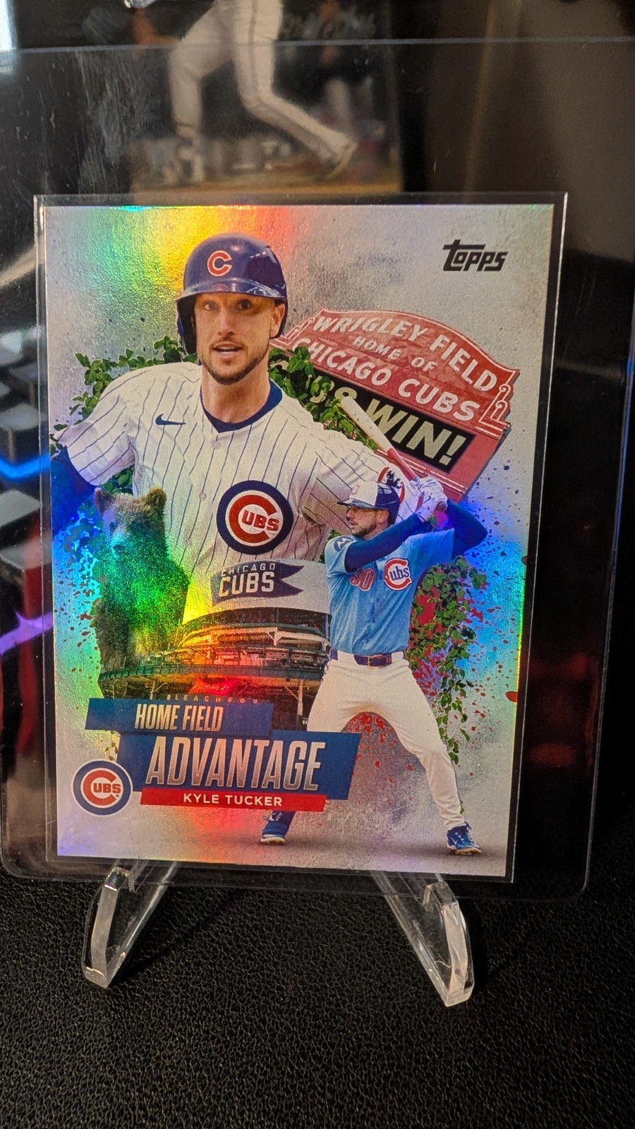 2025 Topps Chrome Update Home Field Advantage Kyle Tucker Chicago Cubs #HA-45