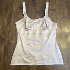 Ruby Ribbon Beige Original Cami Style Womens 34 Slimming Smoothing 💕 Flaw Read