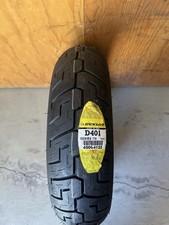 Dunlop D401 Rear Motorcycle Tire 15080b-16 71h Wide White Wall