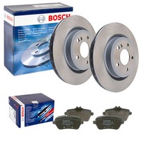 BOSCH BREMSSCHEIBEN 295mm + BELÄGE HINTEN passend für MERCEDES W176 W117 X156