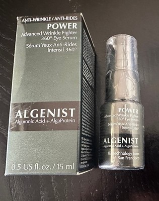 Algenist Power Advanced Wrinkle Fighter 360° Eye Serum - Sealed NIB