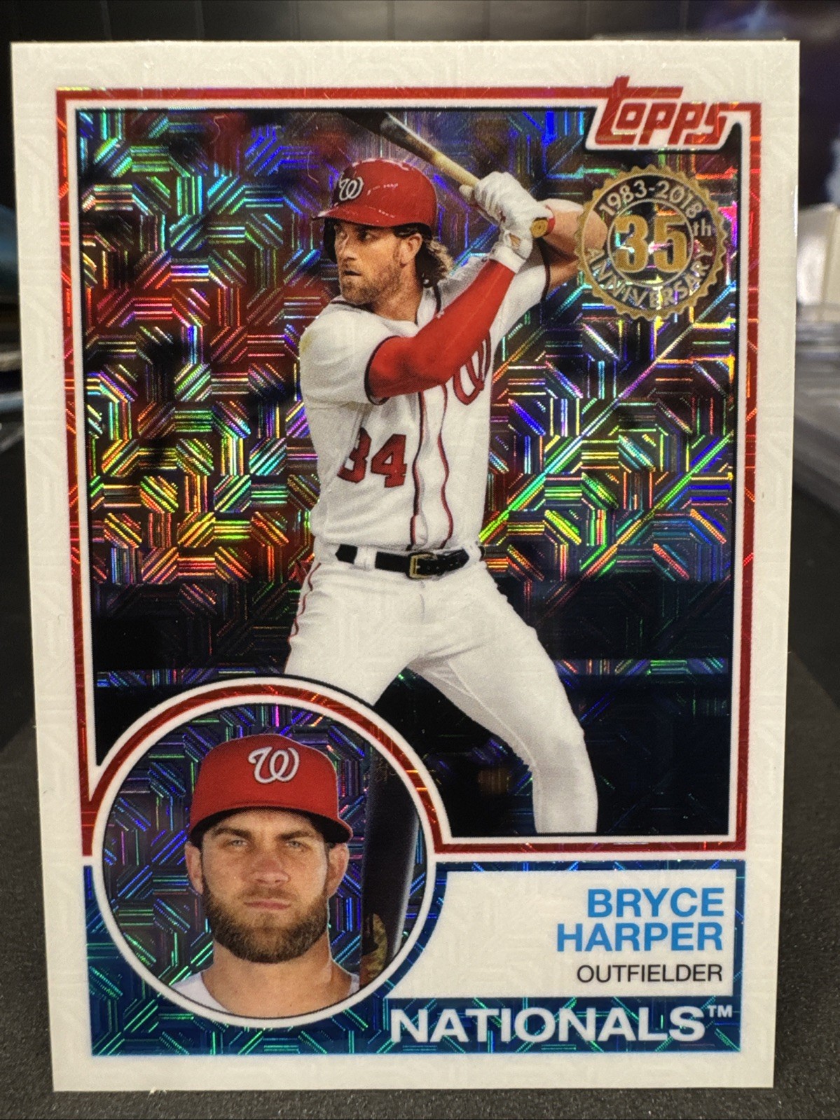 Bryce Harper #40 (Baseball Cards 2018 Topps Silver Pack 1983 Chrome Promo) — is it worth grading?