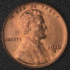 1930-S Lincoln Wheat Cent - Uncirculated Red