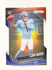 PANINI 2025 Prizm Cam Ward Rookie Red White & Blue 352 Tennessee Titans NFL Card