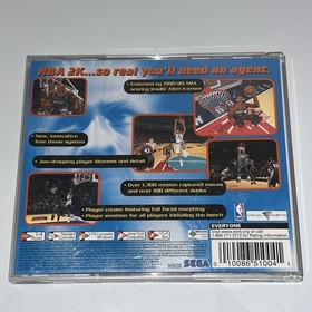 NBA 2K - Sega Dreamcast, 1999 | CIB | COMPLETE | Resurfaced!