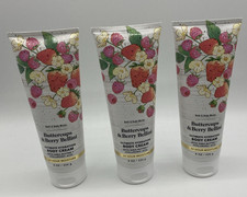 3 Buttercups  Berry Bellini BATH  BODY WORKS Ultimate Hydration Body Cream 8oz