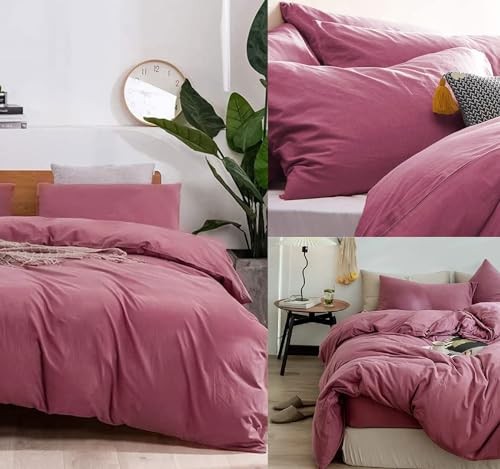 Old Pink Duvet Cover Size 3 Pcs Rose Red Mauve Duvet Cover Queen Desert Rose