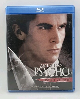 American Psycho Blu-ray Uncut Version 2000 Horror Thriller Christian Bale 