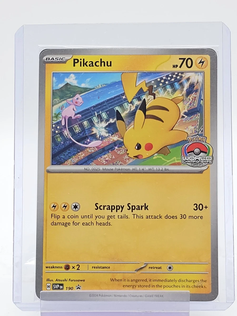 Pikachu 190 Sv: Scarlet & Violet Promo Cards for sale | eBay