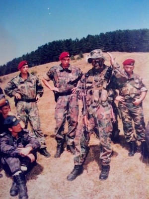 Serbia Special Unit Kosovo War 1999 PJP Police Woodland Pattern