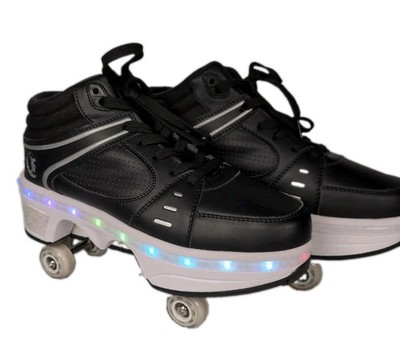 Tailoria Kick Speed Lace Up Roller Skate Shoes Size US Mens 10-10.5