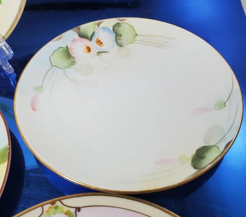 Lot of 6 Decorative NIPPON Japan Morimura Handpainted Plates 1930-50s Era NICE! - Picture 4 of 13