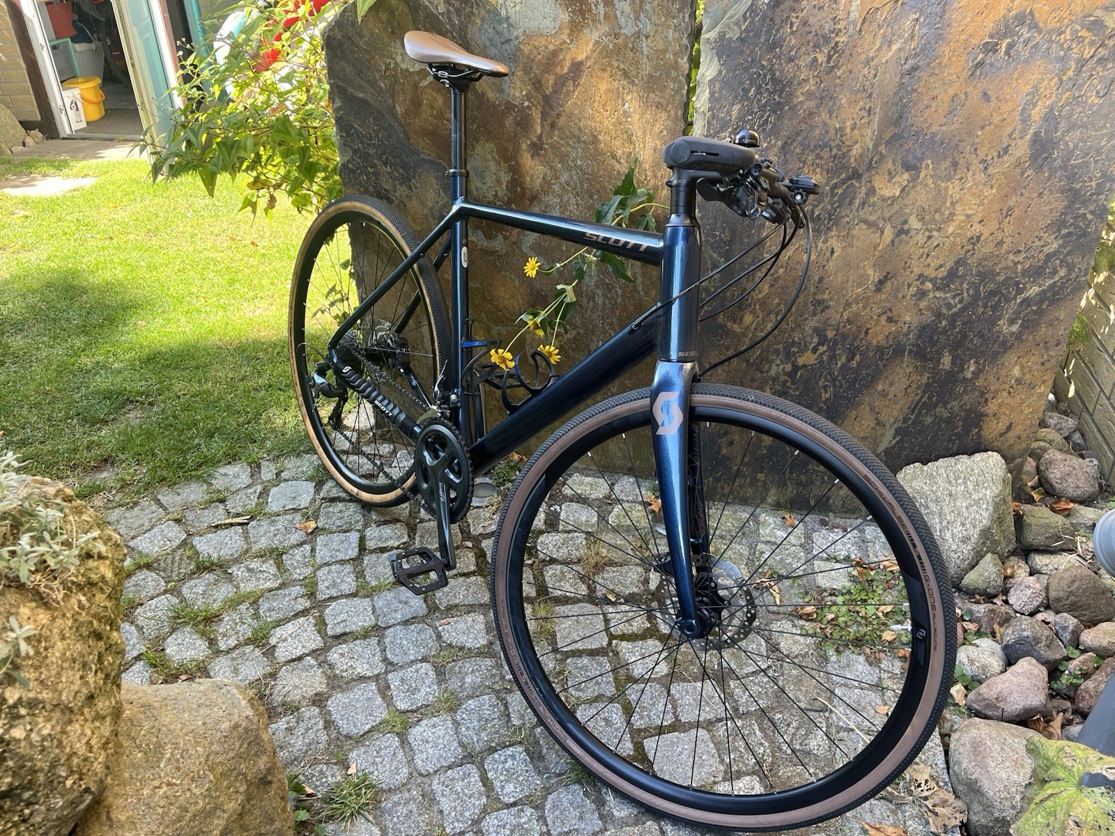 Scott Metrix Größe L Blau