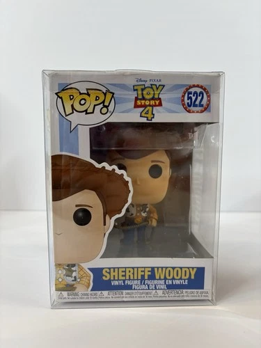 Funko Pop Disney Pixar Animation Movie Toy Story 4 Sheriff Woody #522
