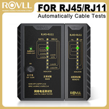 Network Telephone Cable Tester Networking Tool for 8P8C RJ45 RJ11 RJ12 UTP STP L