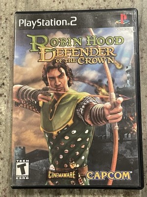 Robin Hood Defender Of The Crown - Sony Playstation 2 PS2 Tested CIB