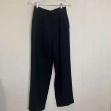Vintage Ralph Ralph Lauren Women's 10 Cashmere Wool Blend Pants Trousers Blue