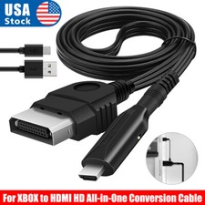 Original Xbox to HDMI Converter Adapter For Microsoft Xbox Console Controller