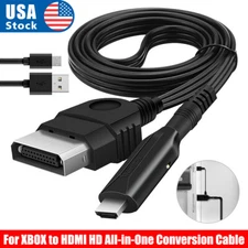 Original Xbox to HDMI Converter Adapter For Microsoft Xbox Console Controller