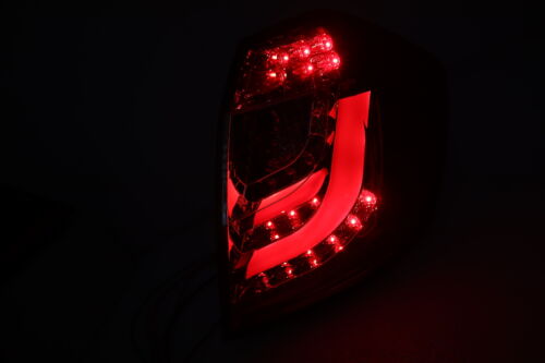 LED Tail Light Lamp Clear / Black for 2009~2010~2011~2012 2013 Honda Fit Jazz - Picture 5 of 8