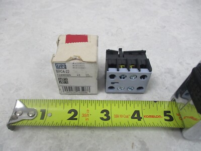 WEG BFC4-22 AUXILIARY CONTACT, 2NO & 2NC, T1743