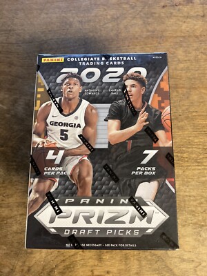 2020-21 PANINI PRIZM DRAFT PICKS NBA BASKETBALL BLASTER BOX LAMELO EDWARDS RC 