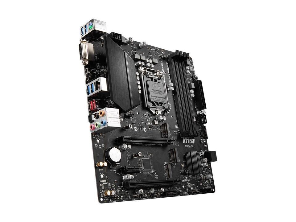 MSI Z390M-S01 LGA1151 DDR4 Micro-ATX Motherboard | eBay