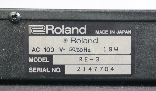 Roland RE-3 Space Echo / Digital Echo 1U Rack Mount Effects Unit - 100V - Picture 19 of 21