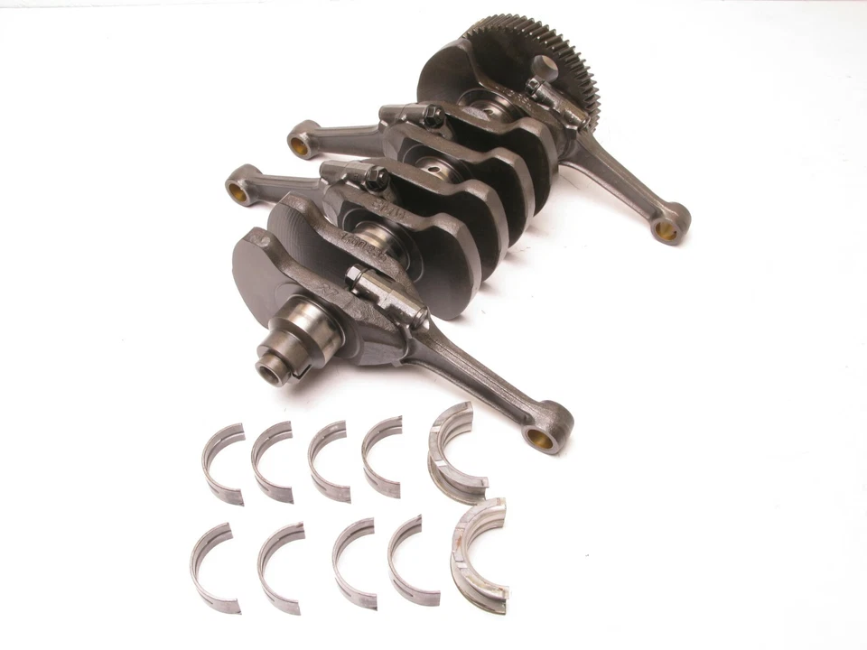 Eixo de manivela do virabrequim BMW K100lt K100rs K100rt com hastes de conexão 11211460972 - Imagem 2 de 4