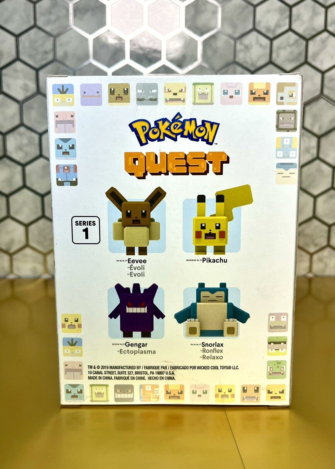 Wicked Cool Pokémon Quest 4″ Vinyl Figure- Eevee- Officially Licensed Pokemon  Quest Figure 