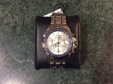 SECTOR SGE 650 orologio uomo acciaio con cronografo, NUOVO!