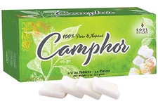 Natural Camphor Blocks - Camphor Tablets (150 Gram 32 Tablets) for Aromatherapy
