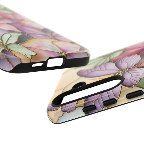 Pastel Butterfly Phone Case, Spring Floral Phone Cover, 3D Design | X72 - 第 195/272 張圖片