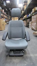 Equipment Air Seat KAB 151 Series Agricultural Construction High Back Gray 12V