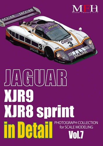 COLECCIÓN DE FOTOGRAFÍAS Jaguar XJR9 XJR8 Sprint en detalle para MODELADO A ESCALA vol.7 - Imagen 22 de 23