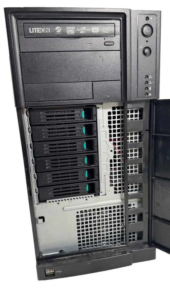 S5500BC Motherboard Installed in SC5650 Chassis w/ 1x Xeon E5520, 8GB(2x4GB) RAM - Image 3 of 4