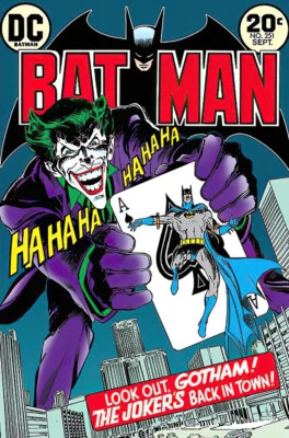 MOVIE POSTERS USA Batman - DC Comics Poster (The Joker's Back In Town) (Size: 24" X 36")